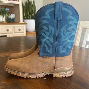 NWOB Tony Lama Roustabout Steel Toe Waterproof Work Boots